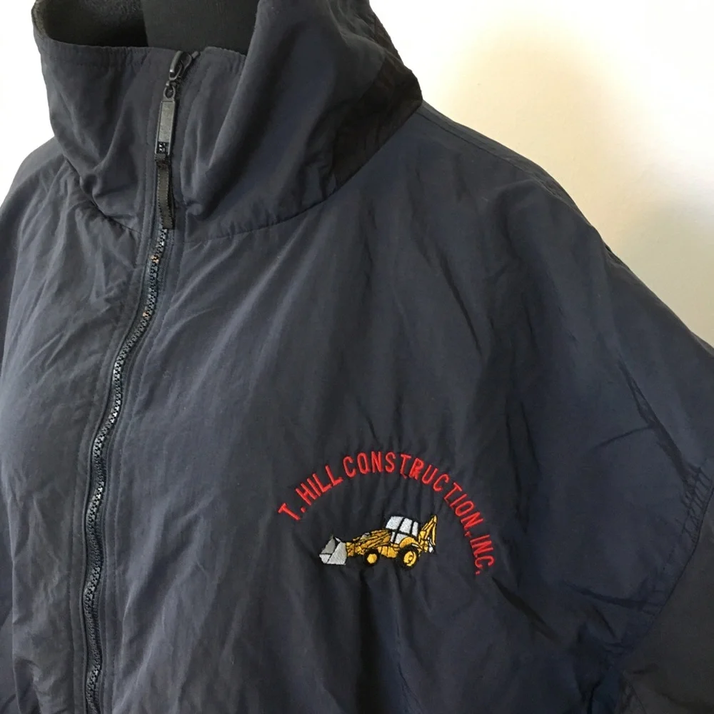 VTG Destination: 10,000 Ft Above Sea Level Fleece Lined Windbreaker, XXL - Picture 4 of 10